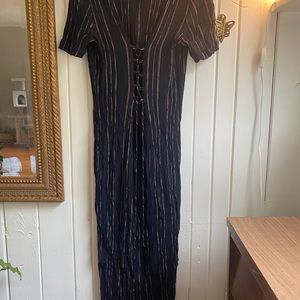 Vintage button down dress